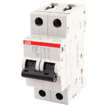 Автоматический выключатель ABB S202 2P 40А (С) 6kA - Электрика, НВА - Модульное оборудование - Автоматические выключатели - . Магазин оборудования для автономного и резервного электропитания Ekosolar.ru в Наро-фоминске