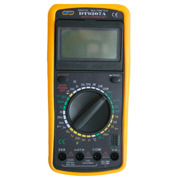 Мультиметр DT 9207 Энергия - Электрика, НВА - Измерительный инструмент - Мультимеры - . Магазин оборудования для автономного и резервного электропитания Ekosolar.ru в Наро-фоминске