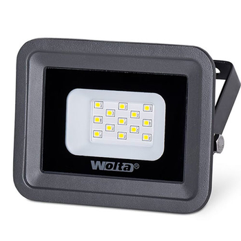 Светодиодный прожектор WOLTA WFL-10W/06W серый 5500K 10Вт SMD IP65 850Лм - Светильники - Прожекторы - . Магазин оборудования для автономного и резервного электропитания Ekosolar.ru в Наро-фоминске