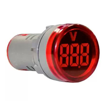 Индикатор значения напряжения AD22-RV красный Энергия - Электрика, НВА - Устройства управления и сигнализации - Сигнальная аппаратура - . Магазин оборудования для автономного и резервного электропитания Ekosolar.ru в Наро-фоминске