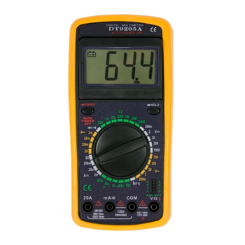 Мультиметр DT 9205A Энергия - Электрика, НВА - Измерительный инструмент - Мультимеры - . Магазин оборудования для автономного и резервного электропитания Ekosolar.ru в Наро-фоминске