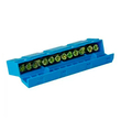 Шина TS-0609H 12 way в синем корпусе Энергия - Электрика, НВА - Щитки и аксессуары для монтажа - Шины нулевые - . Магазин оборудования для автономного и резервного электропитания Ekosolar.ru в Наро-фоминске
