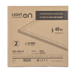 Панель ультратонкая светодиодная LightPhenomenON LT-UTP-01-IP40-40W-4000К - Светильники - Для общественных зданий - . Магазин оборудования для автономного и резервного электропитания Ekosolar.ru в Наро-фоминске