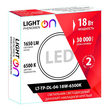 Светильник LightPhenomenON Downlight LT-TP-DL-04-18W-6500K накладной круглый Ф170 LED - Светильники - Светильники DOWNLIGHT - . Магазин оборудования для автономного и резервного электропитания Ekosolar.ru в Наро-фоминске